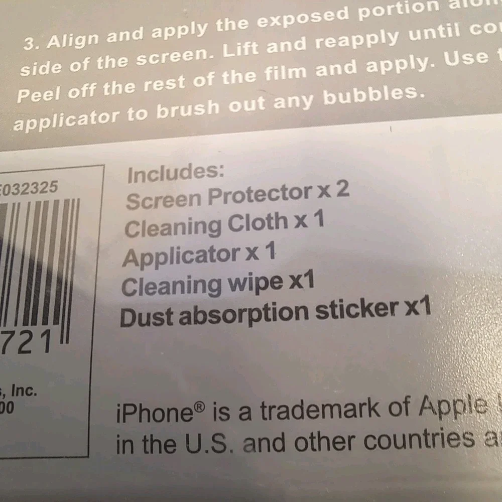 Digital Essentials Tempered Glass Screen Protector for iPhones 13,14,15- 2 Pack